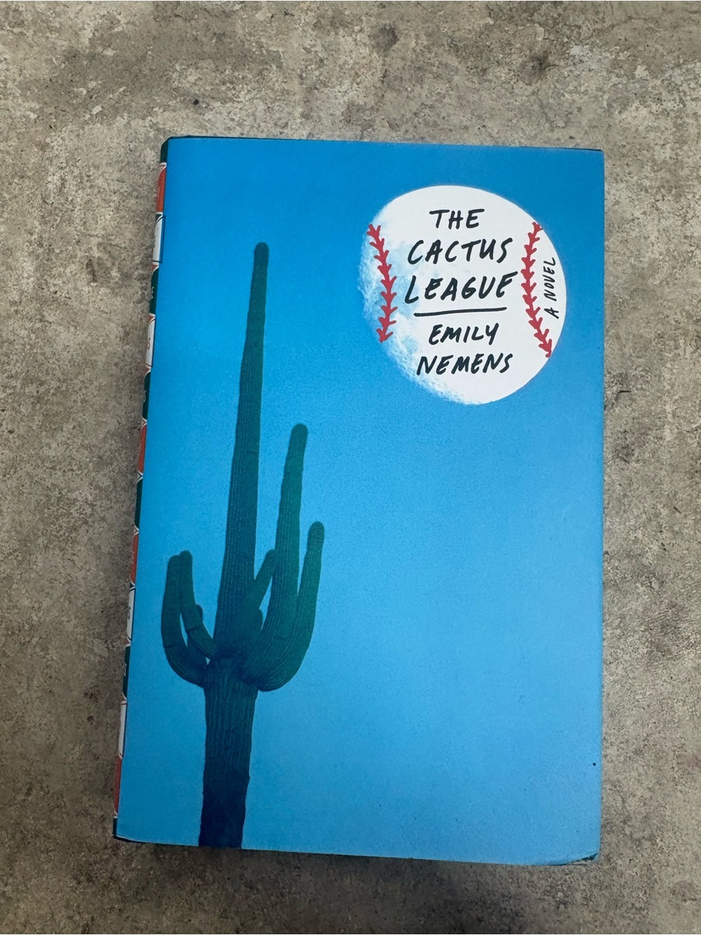 The Cactus League Emily Nemens Hardcover Farrar Straus & Giroux 2020 1st Ed DJ